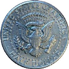 монета ¼ долара США, 1971 — зображення 1