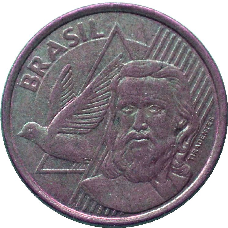 монета 5 сентаво Бразилія, 2011 — зображення 2